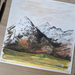 Mountainside Original Painting
