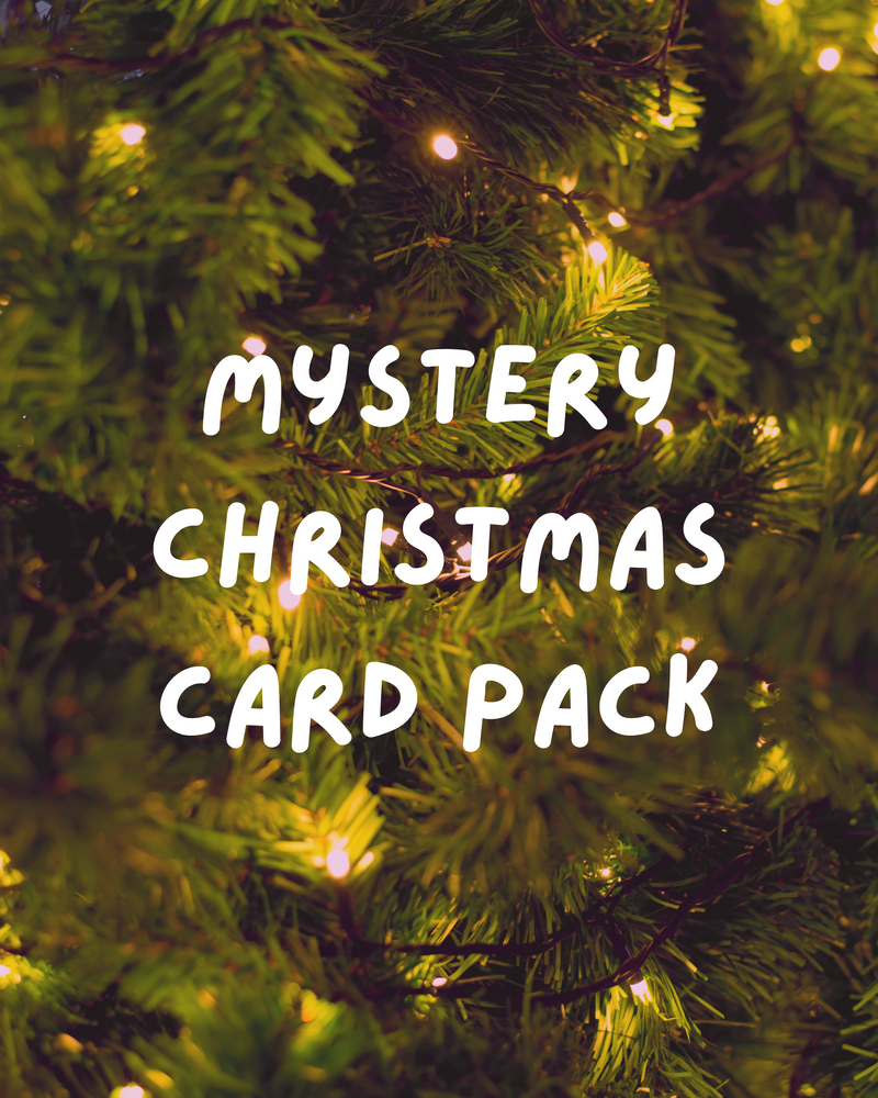 Mystery Christmas Card Pack of 5