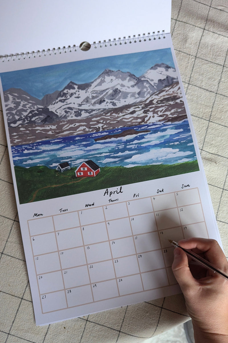 PRE-ORDER 2026 Illustrated Nature Calendar