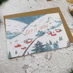 Let It Snow Christmas Card