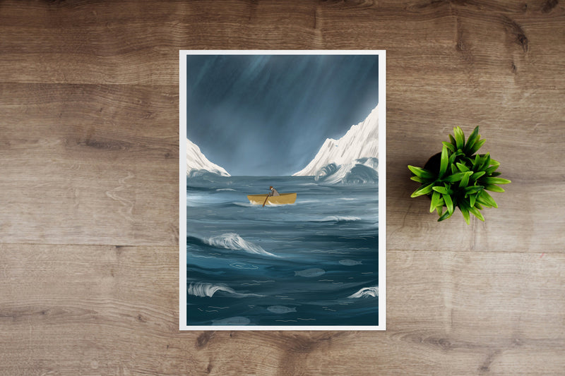 Sad Sailor Giclee Print