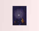 Folktale Week - Will o The Wisp Postcard