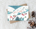 Let It Snow Christmas Card