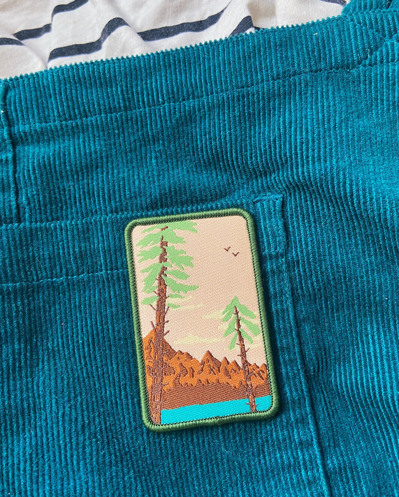 Pine Mountains Iron on Patch