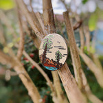 Pine Mountains Enamel Pin