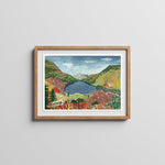 August Lake  Art Print