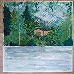 Rattenburg Austrian Cabin Original Painting