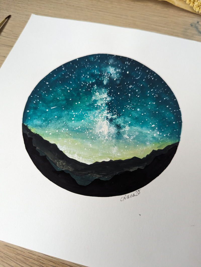 Starry Sky #4 Original  Painting