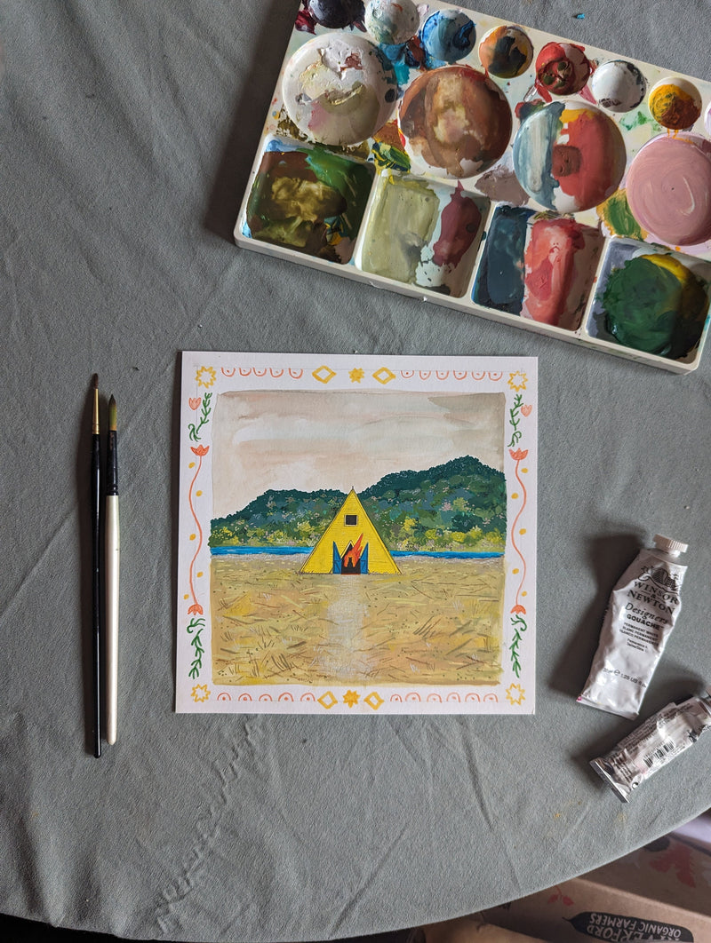 Midsommar Original Painting