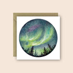 Northern Lights Greetings Card