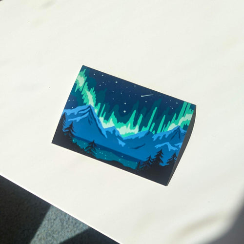 Northern Lights Vinyl Sticker