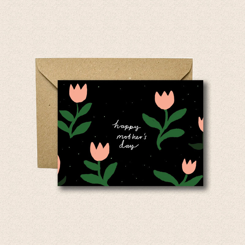Happy Mothers Day Tulips Card