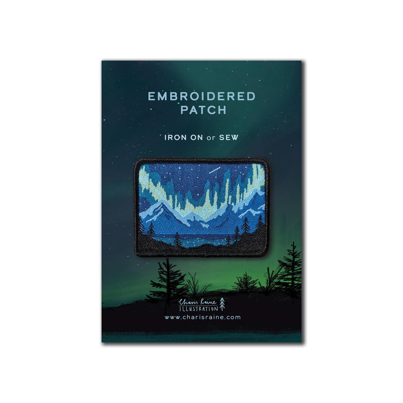 Seconds: Northern Lights Iron on Patch