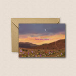 Love You Mum Wildflowers Card