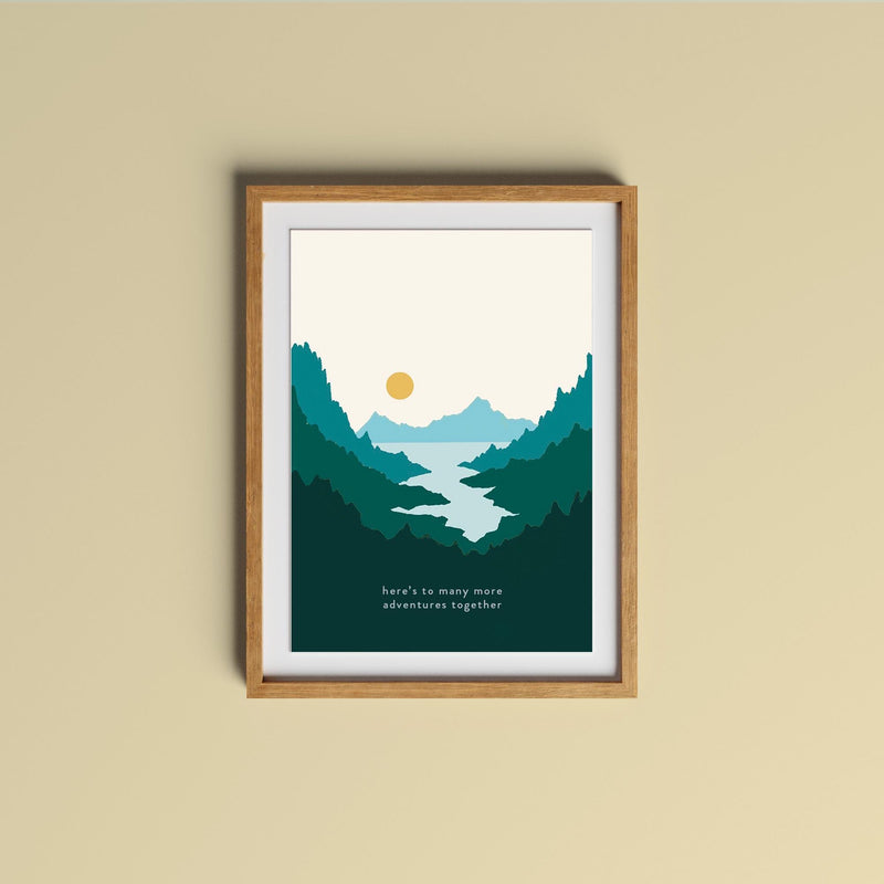 Seconds: Many More Adventures Together A4 Print