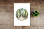 Cabin In The Woods Art Print