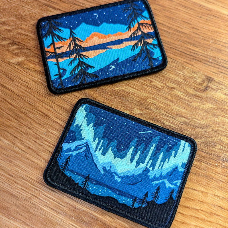 Northern Lights Embroidered Patch