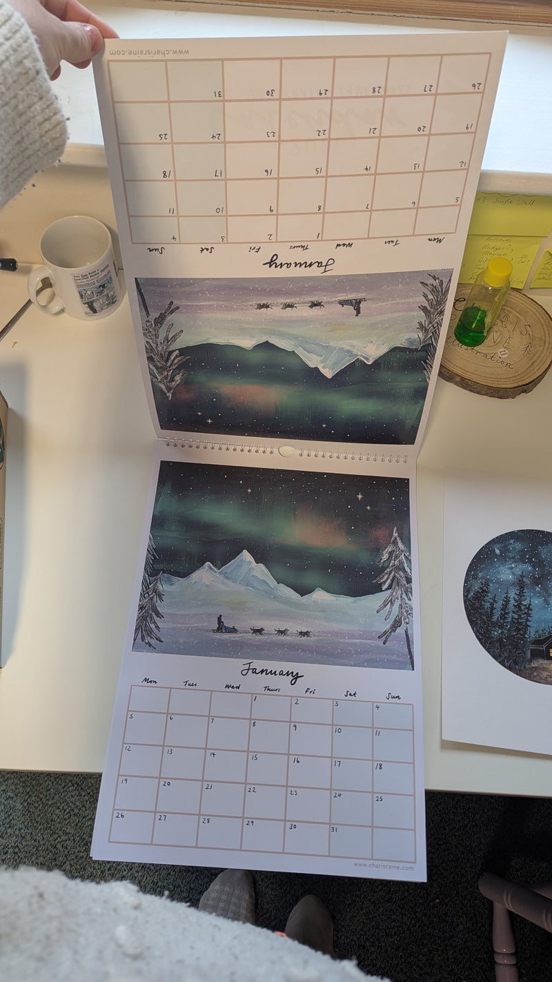 Seconds: 2026 Illustrated Calendar A4