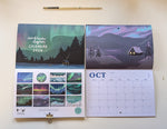 2026 Northern Lights Booklet Calendar