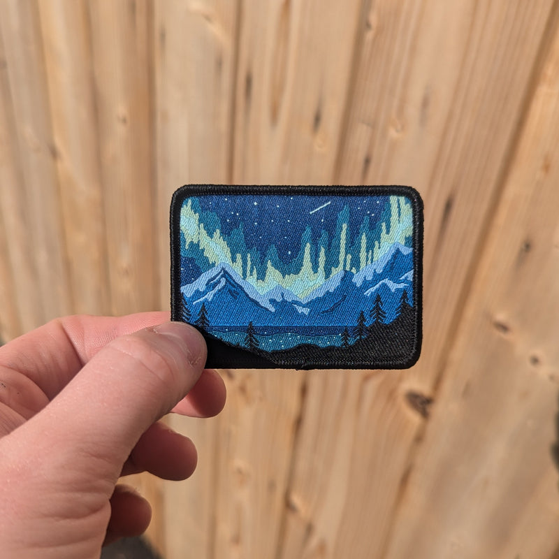 Northern Lights Embroidered Patch