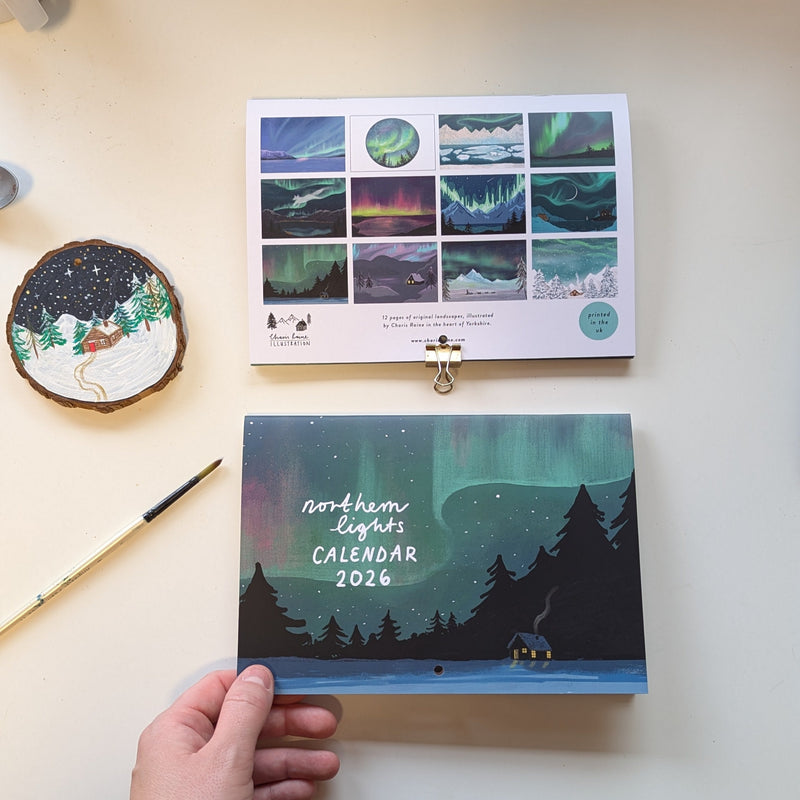 2026 Northern Lights Booklet Calendar