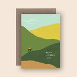 Fathers Day Cycling Card
