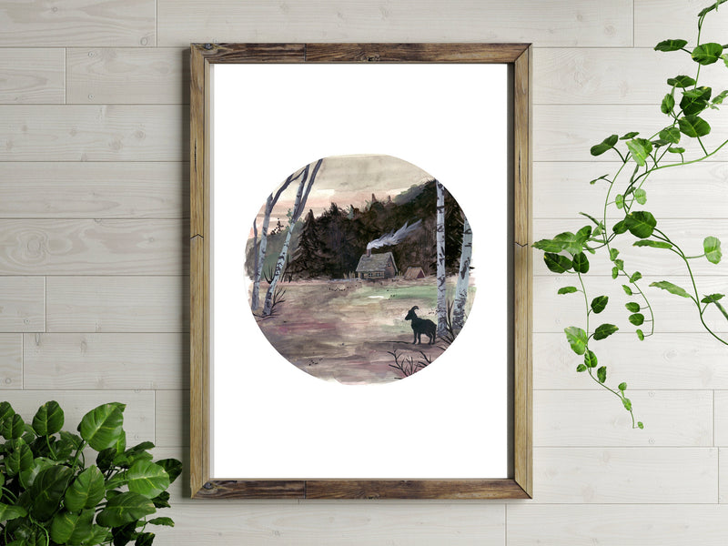 The VVitch / Black Phillip Art Print