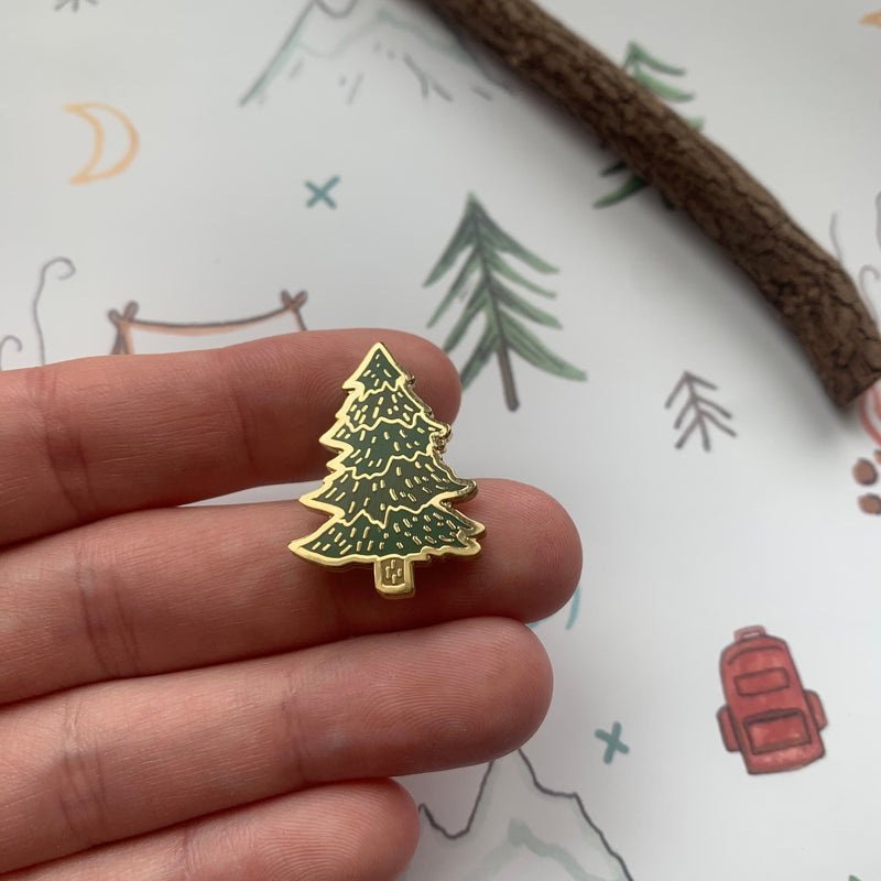 Pine Tree Enamel Pin