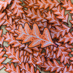 Oak Leaf Embroidered Patch