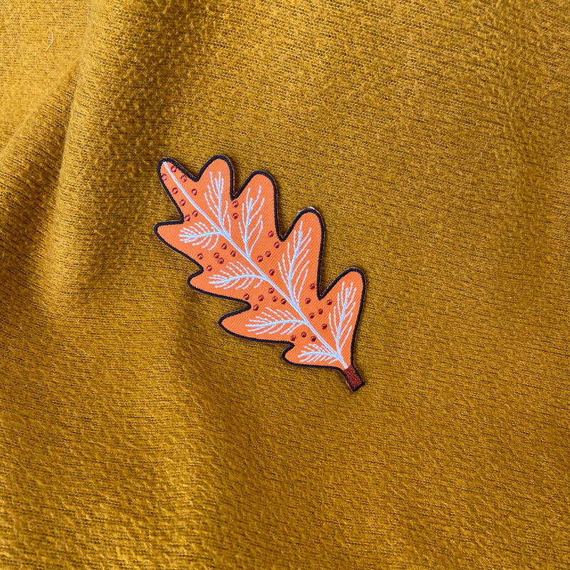 Oak Leaf Embroidered Patch