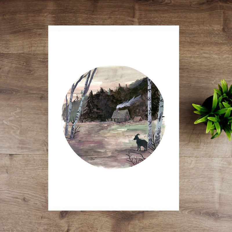 The VVitch / Black Phillip Art Print