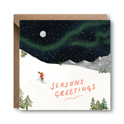 Christmas Forest Card Set | Pack of 4