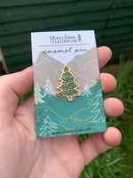 Pine Tree Enamel Pin