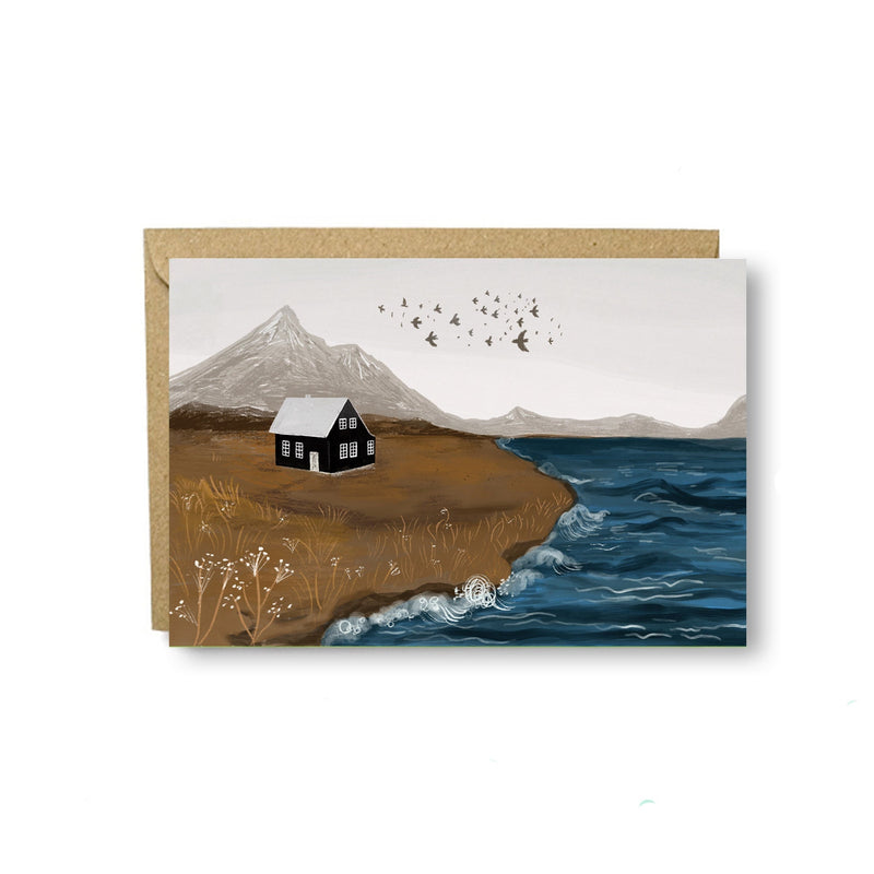 Icelandic Cottage Card