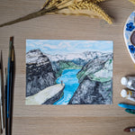 Trolltunga Original Painting