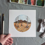 Birch Forest Original Painting