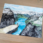 Trolltunga Original Painting