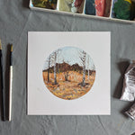 Birch Forest Original Painting