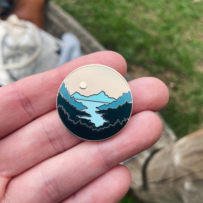 Misty Mountains Pin