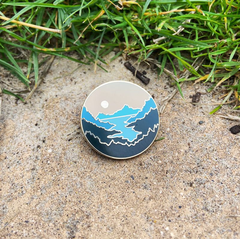 Misty Mountains Pin